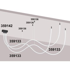 Однофазный трековый светодиодный светильник Novotech RAMO 359133 3800лм 38Вт
