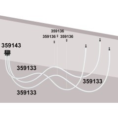 Однофазный трековый светодиодный светильник Novotech RAMO 359133 3800лм 38Вт