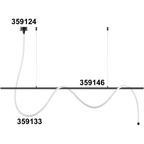 Однофазный трековый светодиодный светильник Novotech RAMO 359133 3800лм 38Вт