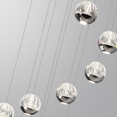 Люстра каскадная LED 60W (12*5W) 4000K 3000Лм Odeon Light SONO 5100/60L