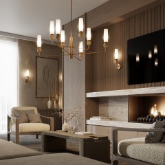 Люстра на штанге Odeon Light LOLLA 6625/8