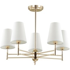 Люстра потолочная Lumion 4436/5C DORIS под лампы 5xE14 5*40W