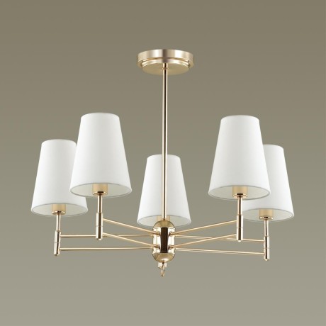 Люстра потолочная Lumion 4436/5C DORIS под лампы 5xE14 5*40W
