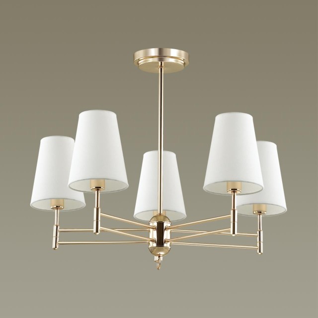 Люстра потолочная Lumion 4436/5C DORIS под лампы 5xE14 5*40W