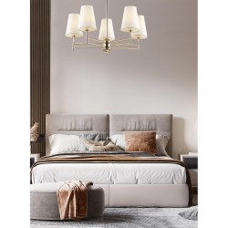 Люстра потолочная Lumion 4436/5C DORIS под лампы 5xE14 5*40W