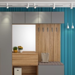 358550 Трековый светодиодный светильник Novotech Flum CRI90+ 4000К 960Лм 24° 12W