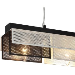 8004/3A MODERNI LN24 черный/белый,, черный металл/металл Подвесной светильник Е14 3*40W 220V DANA