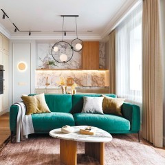 8035/3 MODERNI LN24 черный/белый, металл/стекло Подвесной светильник G9 3*35W 220V ORNATO