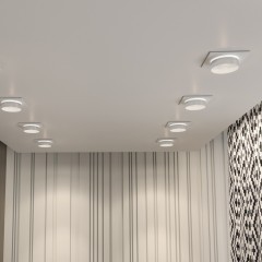 Встраиваемый светильник Novotech 370785 WATER IP44 под лампу 1xGU10 9W