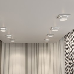 Встраиваемый светильник Novotech 370785 WATER IP44 под лампу 1xGU10 9W