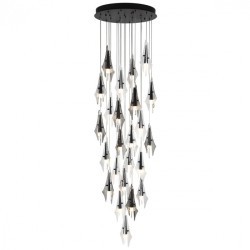 Люстра каскадная LED*137W (24*5.70W) 3000K 11620Лм Odeon Light AFALINA 5442/137L