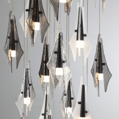 Люстра каскадная LED*137W (24*5.70W) 3000K 11620Лм Odeon Light AFALINA 5442/137L