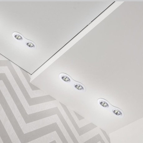 Встраиваемый светильник Novotech 370391 MORUS под лампы 2xGU5.3 50W