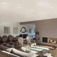 Встраиваемый светильник Novotech 370391 MORUS под лампы 2xGU5.3 50W