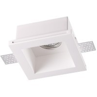 Гипсовый светильник под покраску Novotech 370474 YESO под лампу 1xGU10 50W