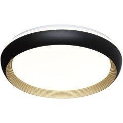 Светильник LED 70Вт 3000-6000К D480 IP43 пульт ДУ Sonex TOFIQ BLACK 7651/EL