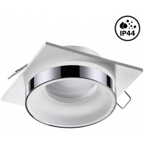 Встраиваемый светильник Novotech 370786 WATER IP44 под лампу 1xGU10 9W