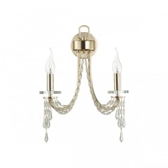 5063/2W CLASSIC ODL24 537 золото/прозрачный/металл/хрусталь Бра E14 2*40W CAPEL