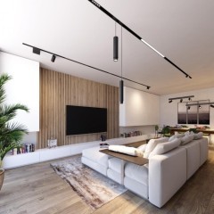 Трековый подвесной светодиодный светильник Novotech KIT 358537