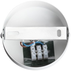 8002/1W MODERNI LN24 белый, черный металл/металл, текстиль Бра Е27 60W 220V ANIMAISA