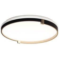 Светильник LED 70Вт 3000-6000К D490 IP43 пульт ДУ Sonex OLIDI BLACK 7647/EL