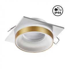 Встраиваемый светильник Novotech 370787 WATER IP44 под лампу 1xGU10 9W