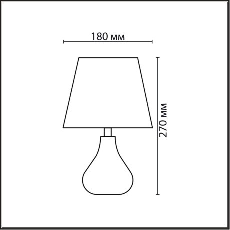 Настольная лампа E14 Lumion NAINA 8183/1T