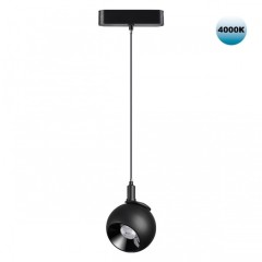 359098 Трековый магнитный светодиодный светильник Novotech SMAL 48V CRI90+ 4000К 960Лм 24° 12W