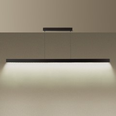 Подвесной светильник Раздельн включение с ПДУ LED 38W 3420Лм 3000K Odeon Light BEVEREN 6683/38L