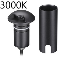 6662/1GL3 NATURE ODL25 черный/металл Встраиваемый грунтовый светильник IP67 LED 3W 3000K 12V/24V WALD (нужен драйвер 357781/357782)