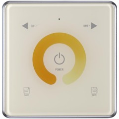 Настенная беспроводная (2.4G) панель упр. Smart светильниками серии Novotech Glat 359394