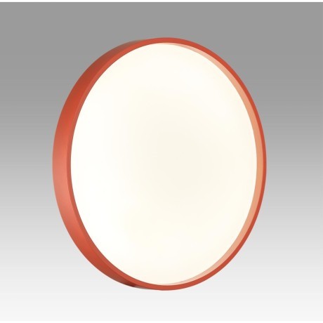 7744/CL COLOR SN Светильник светодиодный потолочный пластик/белый/красный LED 30Вт 4000К D330 IP43 MAVIC