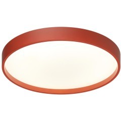 7744/CL COLOR SN Светильник светодиодный потолочный пластик/белый/красный LED 30Вт 4000К D330 IP43 MAVIC