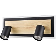 Настенный светильник LED GU10 2*10W + LED 19W 220V PINE Lumion 8025/19WL 