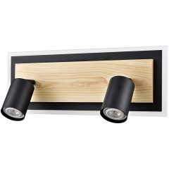 Настенный светильник LED GU10 2*10W + LED 19W 220V PINE Lumion 8025/19WL 