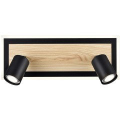 Настенный светильник LED GU10 2*10W + LED 19W 220V PINE Lumion 8025/19WL 