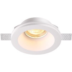 Гипсовый светильник под покраску Novotech 370476 YESO под лампу 1xGU10 50W