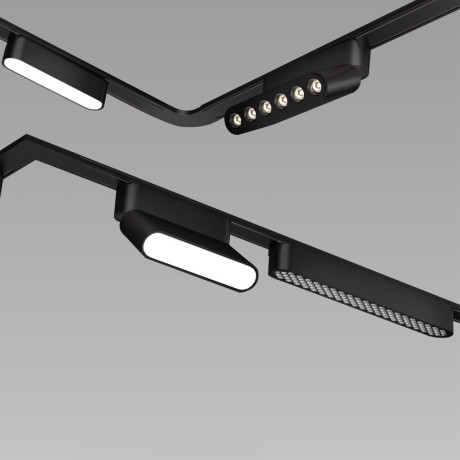 359080 Трековый магнитный светодиодный светильник Novotech SMAL 48V CRI90+ 4000К 720Лм 90° 12W