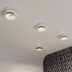 Встраиваемый светильник Novotech 370788 WATER IP44 под лампу 1xGU10 9W