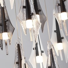 Люстра каскадная LED 69W (12*5.75W) 3000K 5490Лм Odeon Light AFALINA 5442/69L