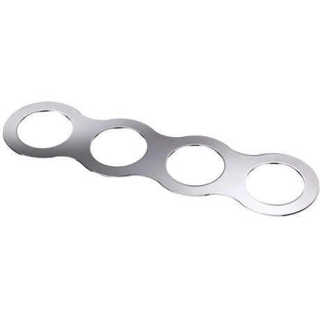 358248 SPOT NT19 225 хром Рамка декоративная к артикулам 357585-357587, 357589, 357909-357910, 37063 METIS