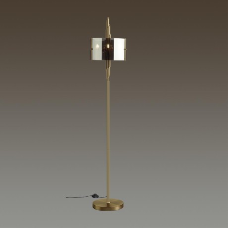 Торшер с абажуром Odeon Light 4895/3F Margaret под лампы 3xE27 40W