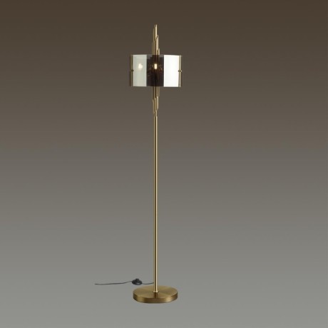 Торшер с абажуром Odeon Light 4895/3F Margaret под лампы 3xE27 40W