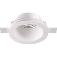 Гипсовый светильник под покраску Novotech 370477 YESO под лампу 1xGU10 50W