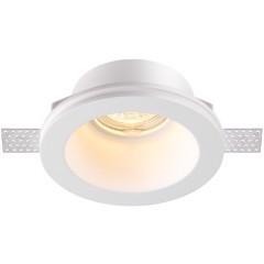 Гипсовый светильник под покраску Novotech 370477 YESO под лампу 1xGU10 50W
