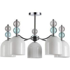 Люстра потолочная Lumion 5235/5C GILLIAN под лампы 5xE27 5*40W