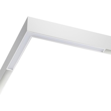 358605 Трековый светодиодный светильник Novotech Flum CRI90+ 4000К 1920Лм 100° 24W