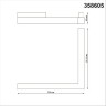 358605 Трековый светодиодный светильник Novotech Flum CRI90+ 4000К 1920Лм 100° 24W