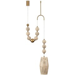 Подвес с держателем E27 1*40W KARELIA 5444/1B