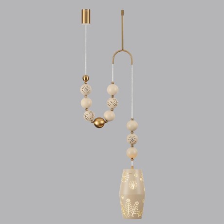 Подвес с держателем E27 1*40W KARELIA 5444/1B